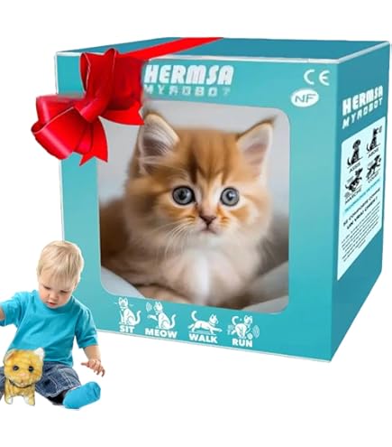 Amazon.co.jp: yupeuooe ロボット猫 | 動くリアルな子猫